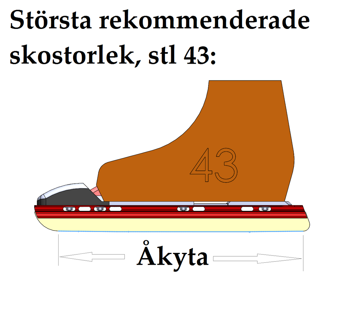 Skyllermarks Röd 42cm, Andrasortering