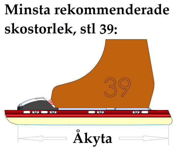 Skyllermarks Röd 45cm