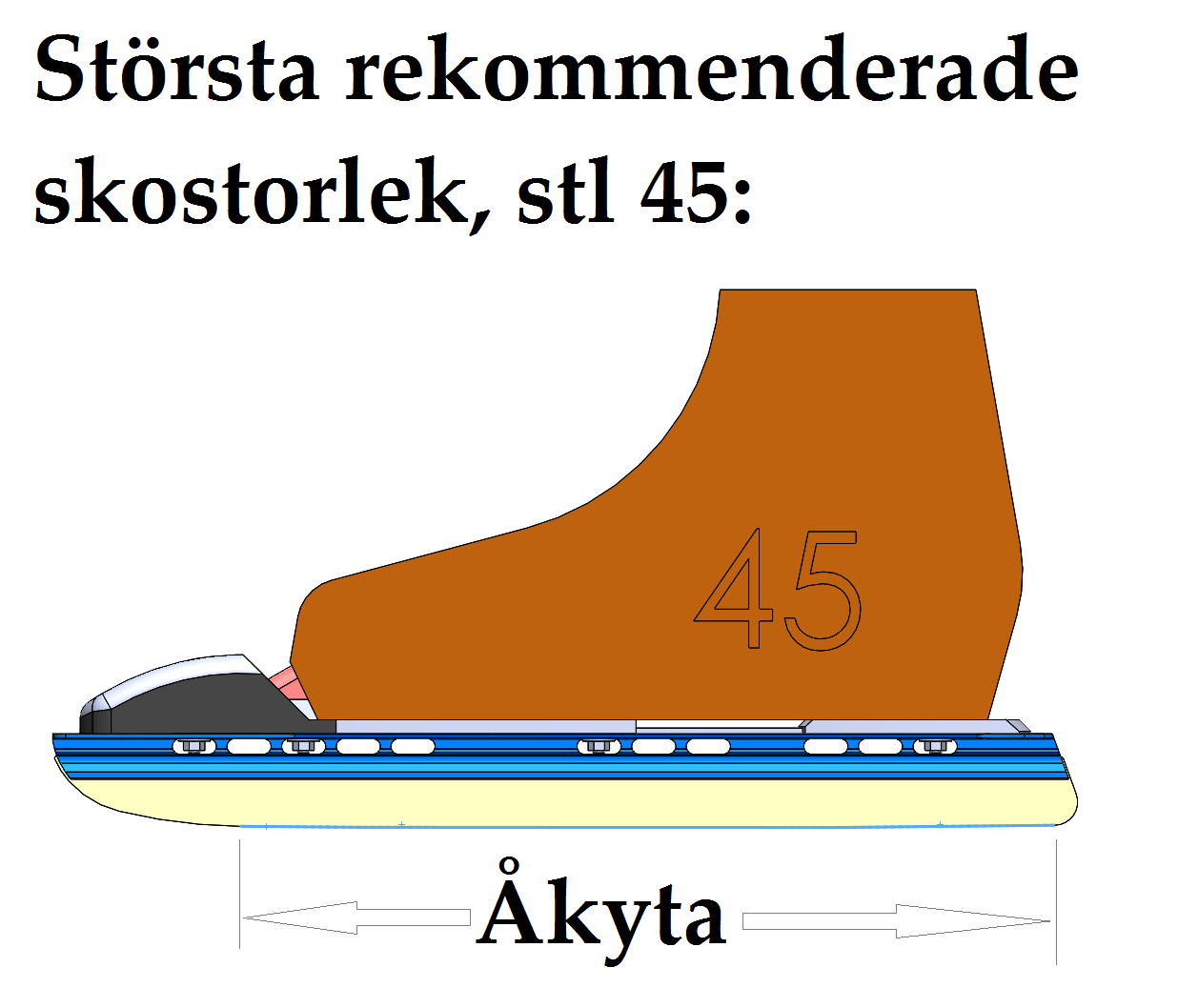 Skyllermarks BC Blå 44cm