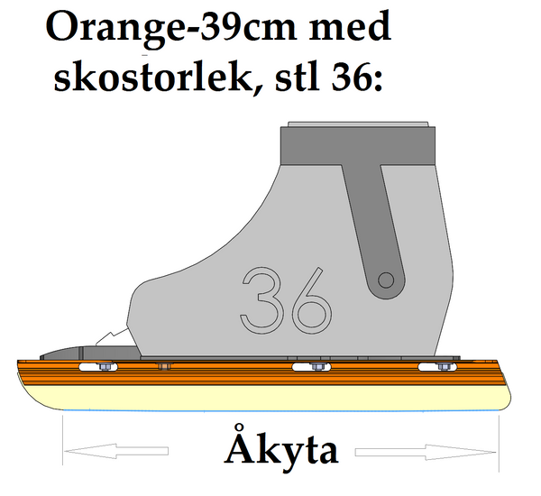Skyllermarks Orange 39cm